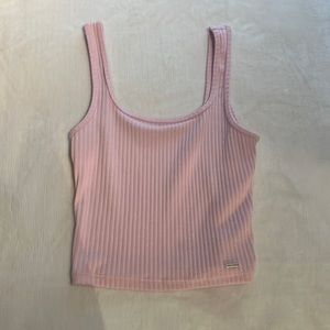 Hollister tank top size extra small in the color pink